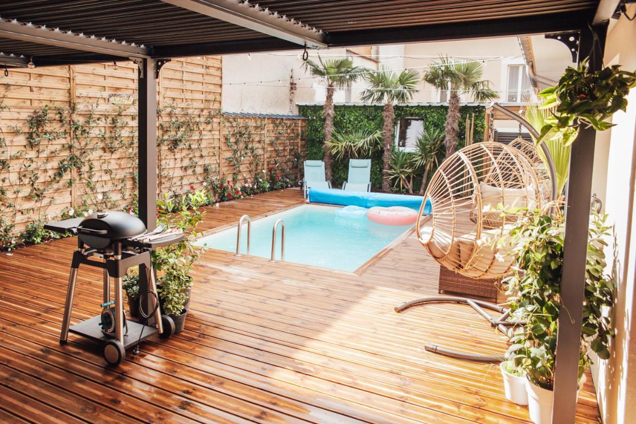 La Suite 176 - Piscine Privee, Spa, Hammam A Reims Eksteriør billede
